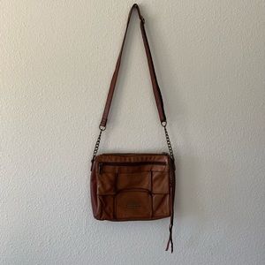 Lucky brand leather crossbody